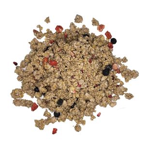 Crunchy de avena y frutos del bosque
