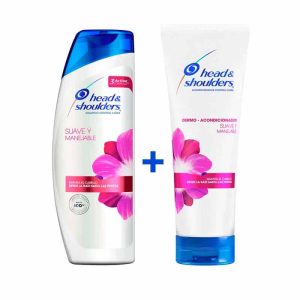 HYS SHAMPOO SUAV/MANEJ 375ML+ DERMO/ACOND 300ML