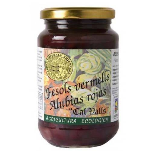 Alubias rojas cocidas 220gr, CalValls