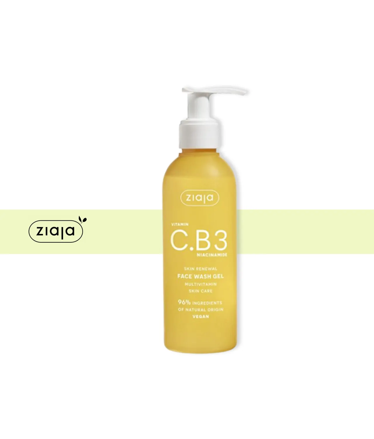 ZIAJA VITAMINA C.B3 GEL LIMPIADOR FACIAL