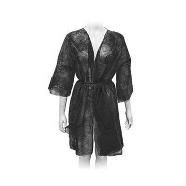 Kimono desechable negro (10uds) - Imagen 2
