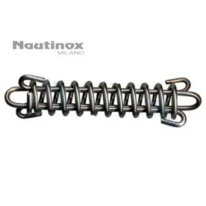 .Amortiguador amarre inox-316.–37 cm -Ø:8 mm-(eslora 8-10 mts)