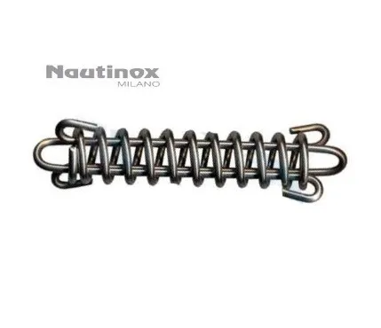 .Amortiguador amarre inox-316.–37 cm -Ø:8 mm-(eslora 8-10 mts)